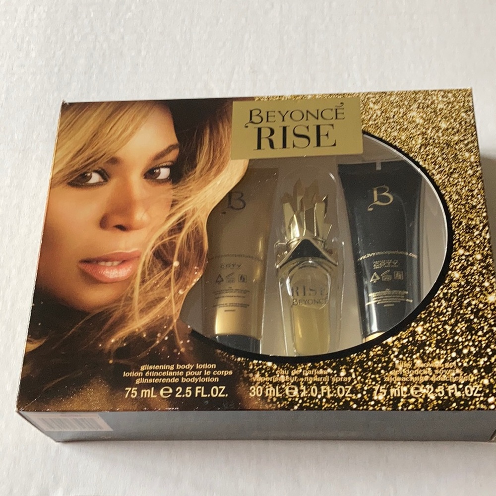 Beyoncé 3 pc. Rise Fragrance Gift Set Brand New